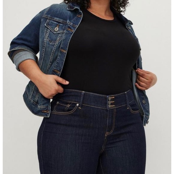 Torrid jeggings 22R dark wash - Picture 1 of 5